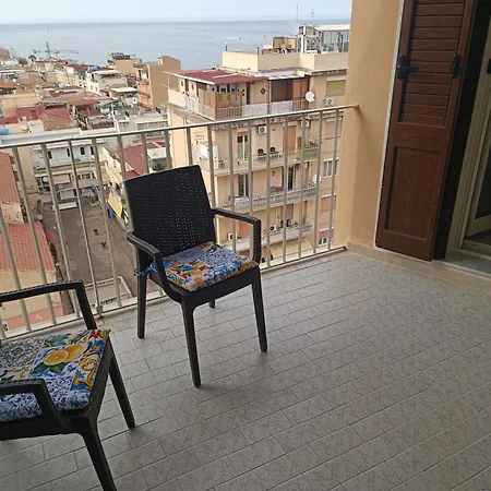 Rineddahouse Arenella - Vista Mare Panoramica A Con Parcheggio Privato Palermo